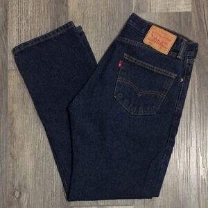 Men's 505 Levi Strauss & Co Blue Jeans. Size W 30 L 30